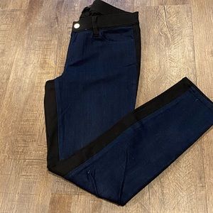 Ann Taylor super skinny two toned denim